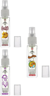 Menjewell Chocolate + Lavender Love + Summer Cologne Eau De Parfum 10ml 0.3 Fl.oz. Each Pack Of 3 Women Fragrance | Long Lasting | Luxury Fragrance